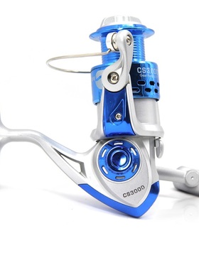 德宝CS系列银蓝1000-7000渔轮8轴鱼轮渔线轮纺车轮海竿轮矶竿轮