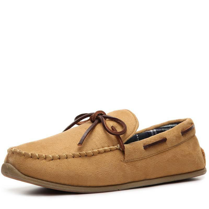 正品deer stags 男鞋休闲鞋乐福鞋一脚蹬绒面舒适套脚206927