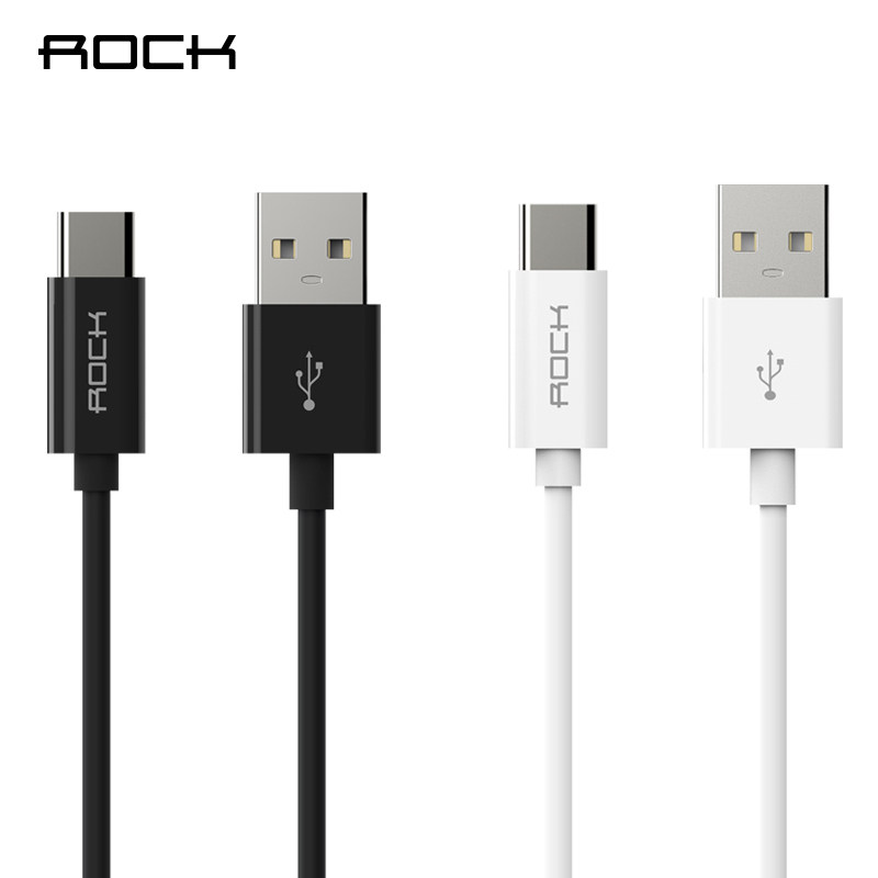 rock type-c数据线安卓充电线 30cm移动电源短款充电线