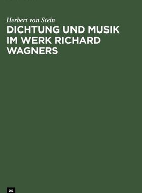 【预售】Dichtung Und Musik Im Werk Richard Wagners