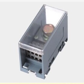 海燕FJ6/JTS2C-120B/10x6一进十出导轨式分线端子1进10出接线端子