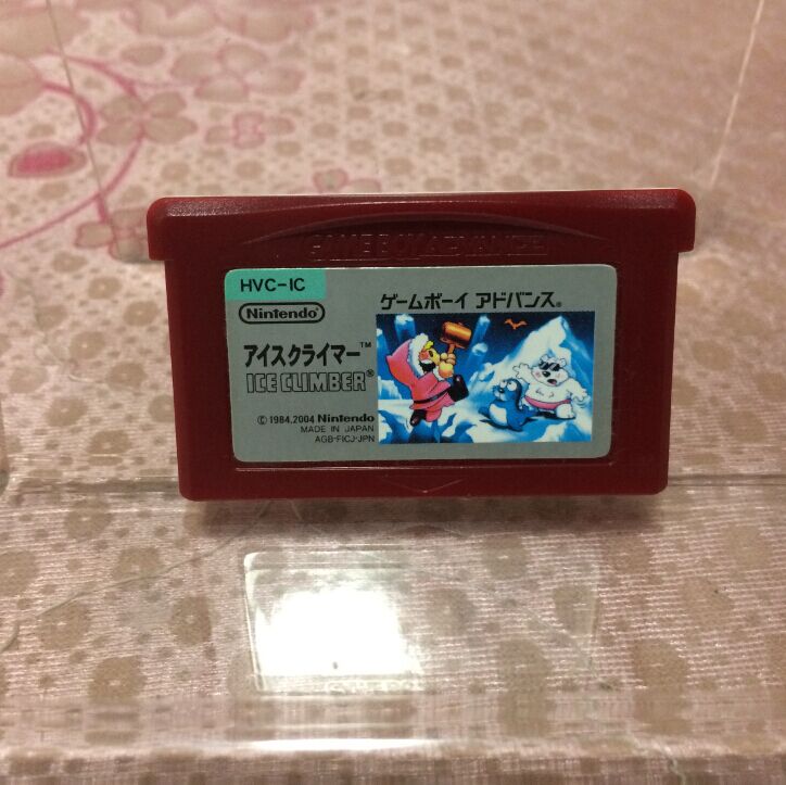 正版卡带敲冰块任天堂GBA