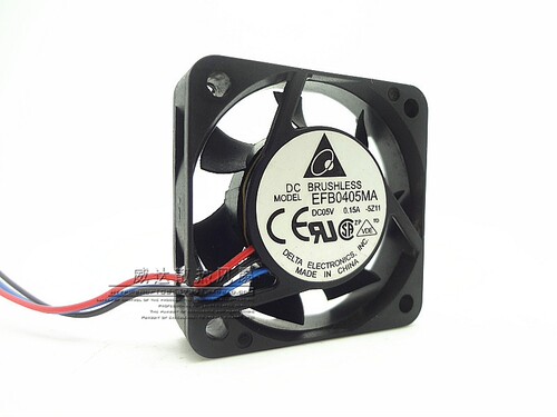 台达 4CM/厘米 4010 EFB0405MA 5V 0.15A 3线笔记本 机箱散热风扇 - 封面