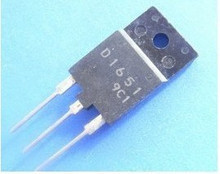 原字拆机彩电常用行管D1651 2SD1651 1500/800V 5A 60W测好