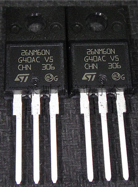 现货 STF26NM60N  26NM60N  TO-220F  N沟道  600V/21A  原装