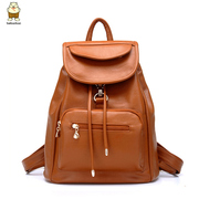 North Ms bag bag backpack spring 2016 new Backpack girl Korean version flows Institute wind middle school girls