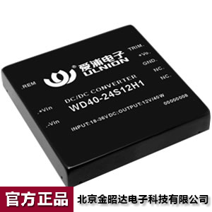 爱浦桑美电源模块 DC-DC宽输 30W48V转24V WD30-48S24H1可开票