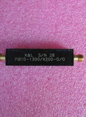K&L 71B10-1300/X200-0/0 1300MHz SMA RF射频微波同轴带通滤波器