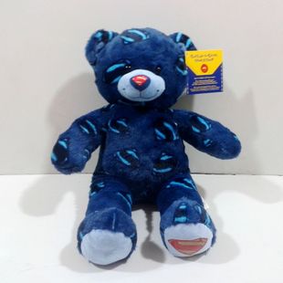 Bear超人版Superman版泰迪熊公仔毛绒玩具生日礼物