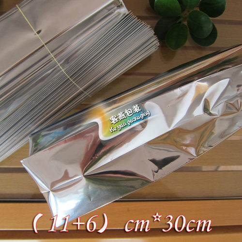 11+6*30cm镀铝风琴袋 铝箔袋 真空袋 食品袋 茶叶袋 干货袋 1个价