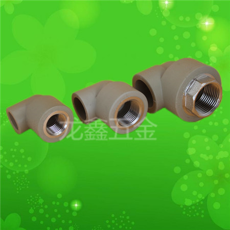 广东加厚PPR内牙弯头内丝弯头接头20 2532PPR热熔管配件4分6分1寸