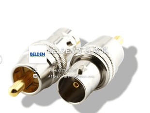 CANARE佳耐美BCJ 原装 进口Q9转莲花 BNC母转莲花RCA公转换头 RCAP
