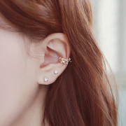 Jewelry escort Korea Korean ear jewelry set Diamond Stud Earrings accessories fashion personality temperament tide girls earrings