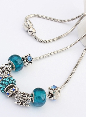 波西米亚风短款多色女士饰品项链