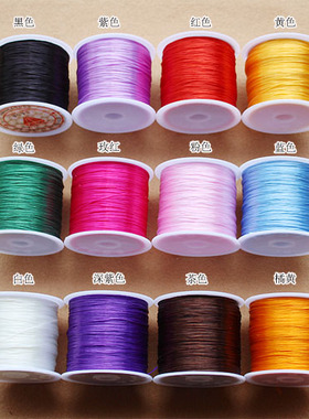 【买就送引线】弹性超强 水晶手链弹力线绳佛珠 穿珠线 扁线