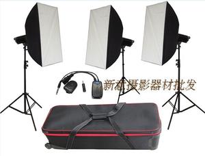 300WyX3 大功率影室闪光灯 三灯摄影套装 优惠套装