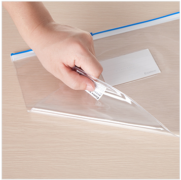 齐心F81 拉链袋 办公拉链袋 A4加宽立体文件袋 收纳整理用品