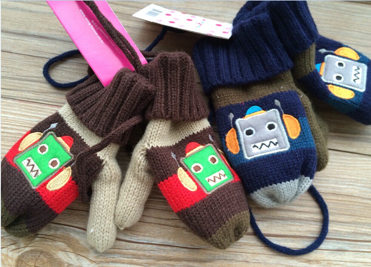 Gants pour enfants en de laine - Ref 2145100 Image 1
