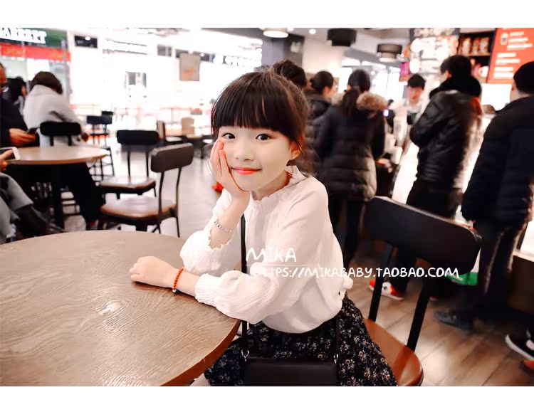 Chemise fille à manche longue - Ref 2087241 Image 3