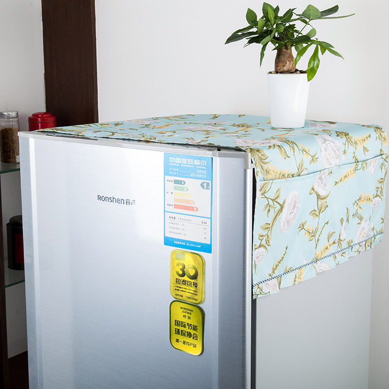 冰箱罩滚筒洗衣机防尘罩对开门单开门双开门冰箱盖巾微波炉遮盖布