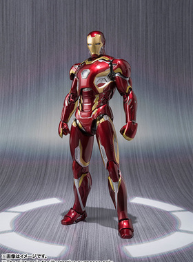 日版现货万代 SHF 复仇者联盟2 奥创纪元 钢铁侠 MK45
