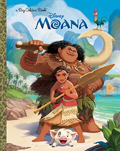 【预售】Moana Big Golden Book (Disney Moana) 金色童书：迪士尼海洋奇缘 大开本
