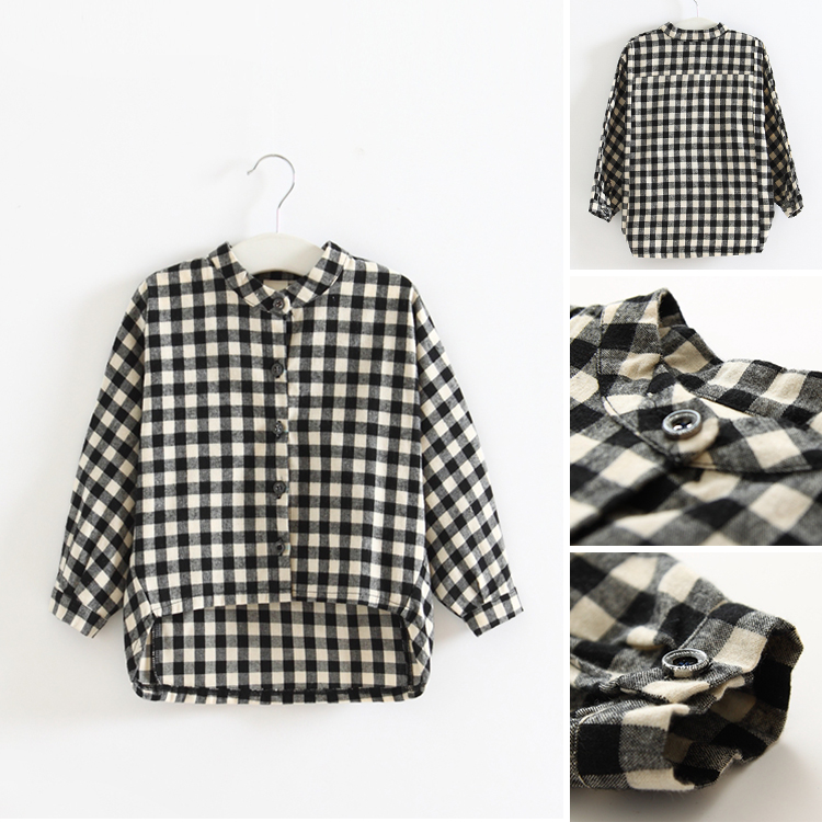Chemise fille à manche longue - Ref 2085119 Image 1