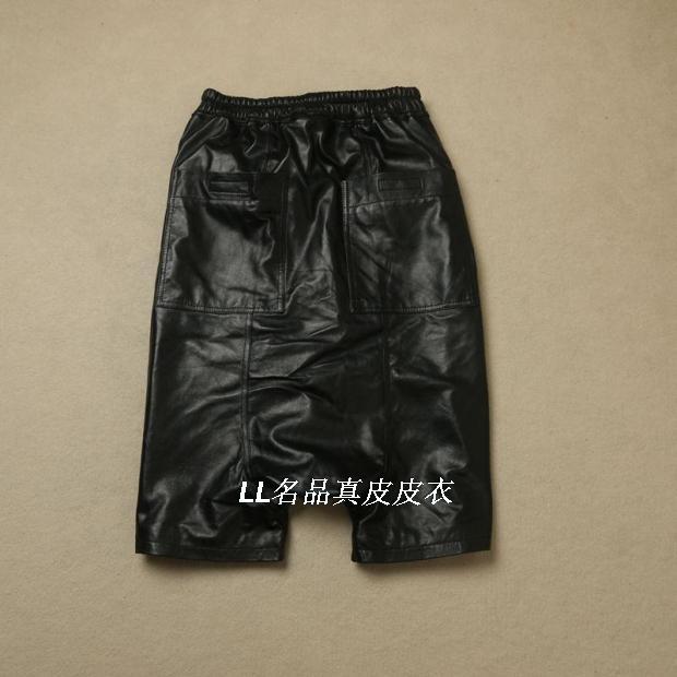 Pantalon cuir homme droit pour printemps - Ref 1491203 Image 1