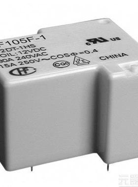 HF105F-1 024DT-1HSTF 24VDC T90-1A-24V 宏发继电器 30A 4脚