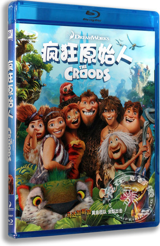 正版电影 高清蓝光 疯狂原始人 BD50 The Croods 含国配