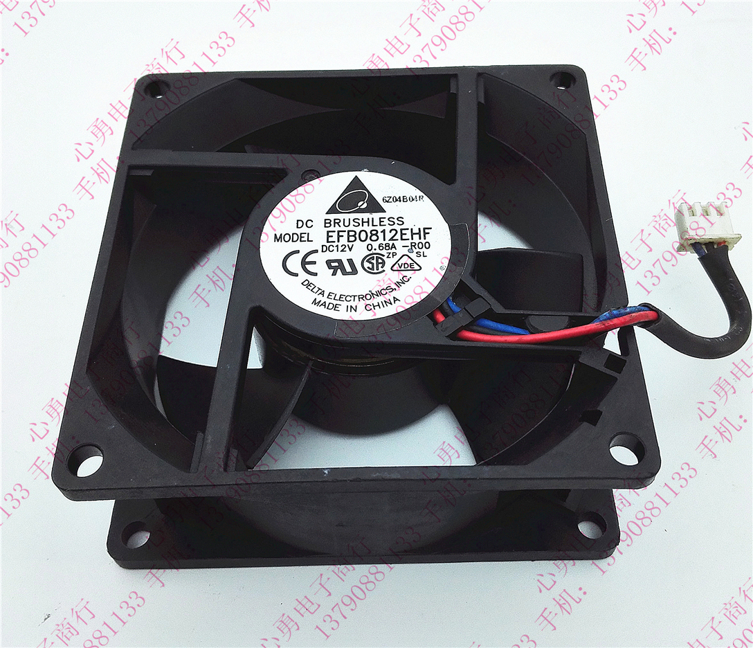原装 EFB0812EHF -R00 12V 0.68A 8032 双滚珠机箱散热风扇风机
