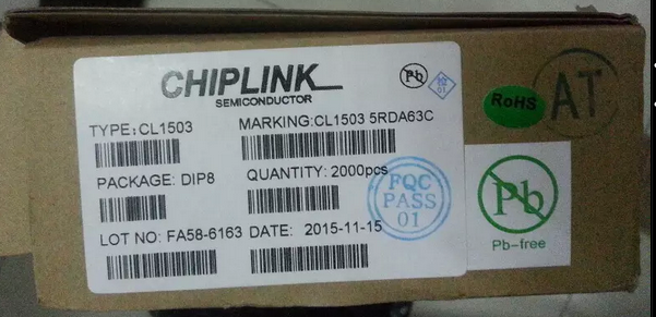 代理CL1503 24W 300MA全电压非隔离LED驱动芯片兼容替代BP2833