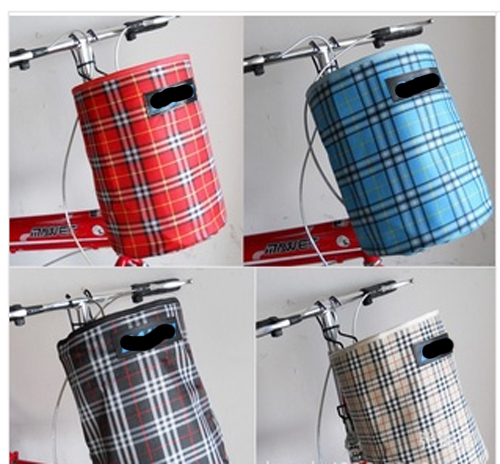 Panier pour vélo en toile - Ref 2259219 Image 1