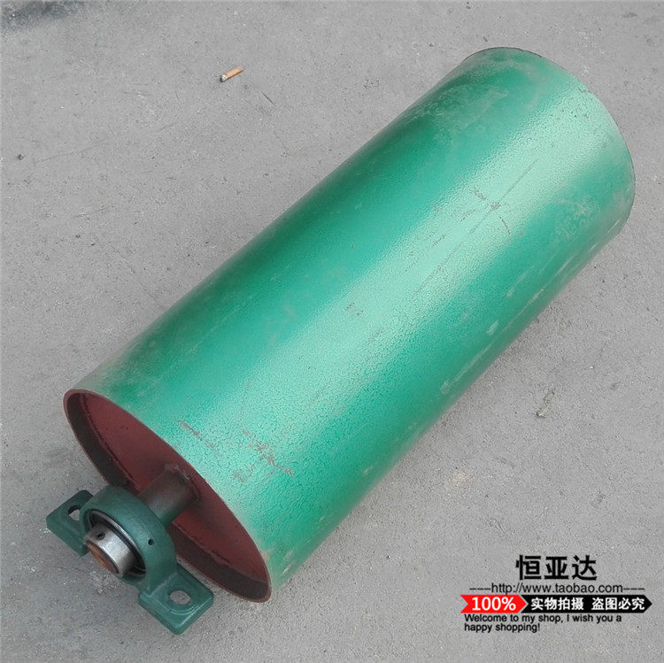 输送带主动传动滚筒传送带被动改向筒包胶输送机配件厂家生产直销