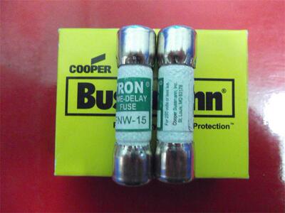 FNM 15 延时保险丝熔断器 BUSS博士曼10X38陶瓷 15A 250V 正品