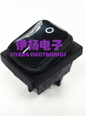 台湾进口防水船型开关 RLEIL无灯翘班 RL2型KCD4款 4脚2档 30X22
