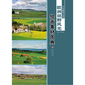 大众美术丛书—— 欧洲田野风光绘画素材图典