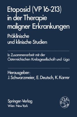 【预订】Etoposid (VP 16-213) in Der Therapie...