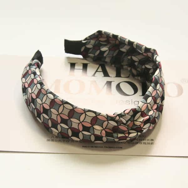 Accessoire coiffure HALO MOMOKO en satin - Ref 1202501 Image 1