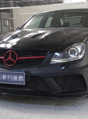 适用奔驰W204 C63 AMG 4门包围改装-BK款大包围12-13【厂家直销】