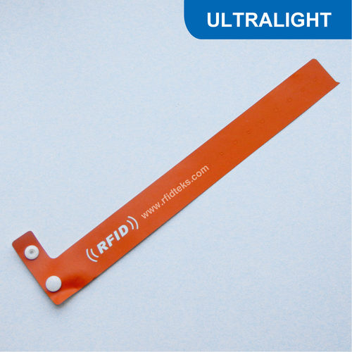 NO.5 RFID电子腕带 一次性纸质电子腕带 NFC标签 Ultralight芯片