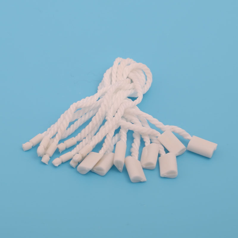 吊粒厂家 通用吊粒 通用棉绳 单插粗棉绳通用吊粒 可定做logo吊粒