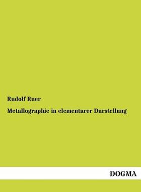 【预售】Metallographie in Elementarer Darstellung