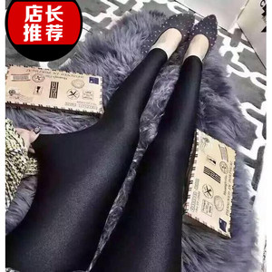 春薄款长裤黑色 Hung 正品西班牙葡萄牙光泽打底裤瘦腿裤