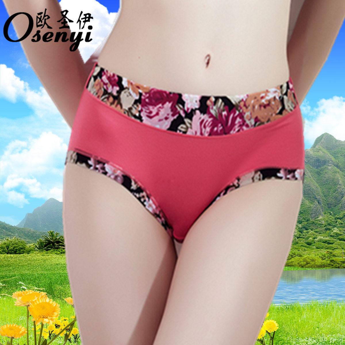 Slip jeunesse en coton - Ref 649974 Image 1