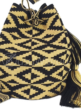 wayuu susu手工编织流苏包斜跨水桶包瓦尤包单股大号2017斜跨新款