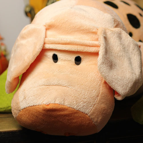 趴趴香猪毛绒玩具公仔可爱卡通儿童玩偶布娃娃生日礼物礼品