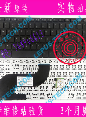全新原装 惠普HP ProBook 650 G1 655 G1 US 英文 笔记本键盘