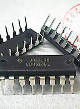 CD4516BE  TI   DIP-16〖正品原装〗赛格市场G332室实体店 现货