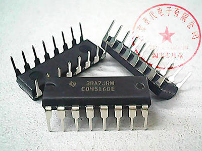 CD4516BE  TI   DIP-16〖正品原装〗赛格市场G332室实体店 现货